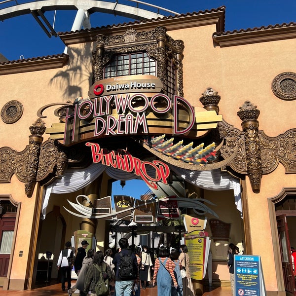 ハリウッド ドリーム ザ ライド バックドロップ Hollywood Dream The Ride Backdrop Juego Atraccion En Parque Tematico En 大阪市