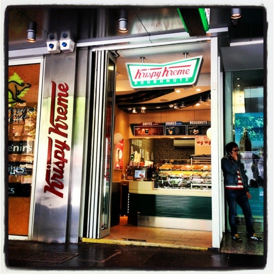 Krispy Kreme Donut Shop In Melbourne Cbd
