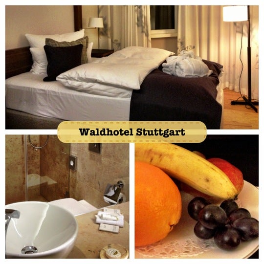 12/14/2012 tarihinde Marie-Eve V.ziyaretçi tarafından Waldhotel Stuttgart'de çekilen fotoğraf