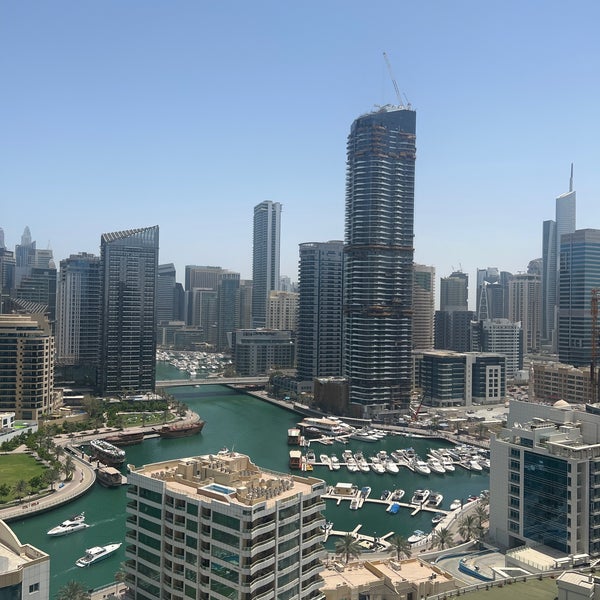 Photo taken at Wyndham Dubai Marina by khaled on 5/4/2022