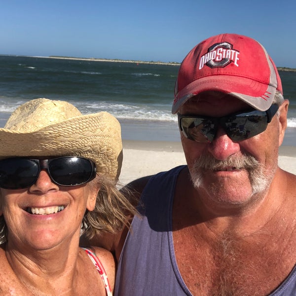 Porpoise Point Beach in St Augustine