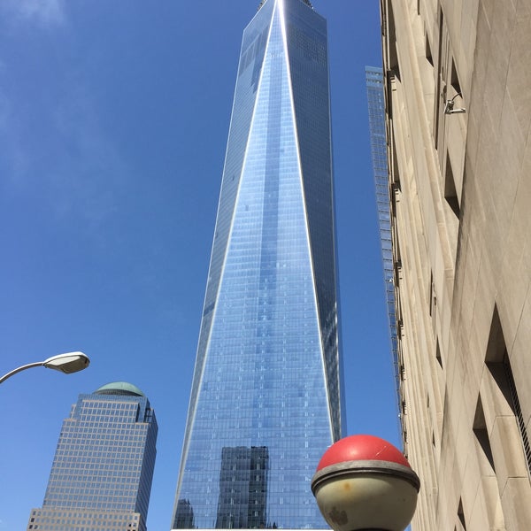 Photo taken at One World Trade Center by Rob P. on 4/22/2015