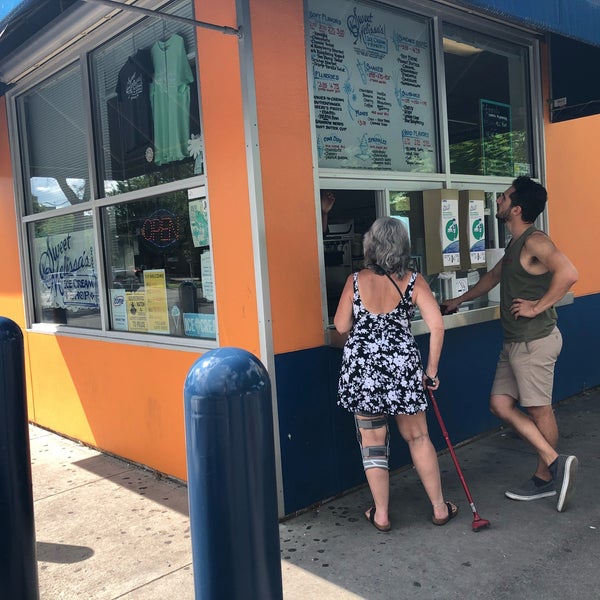 8/13/2018 tarihinde Danielle R.ziyaretçi tarafından Sweet Melissa&#39;s Ice Cream Shop'de çekilen fotoğraf