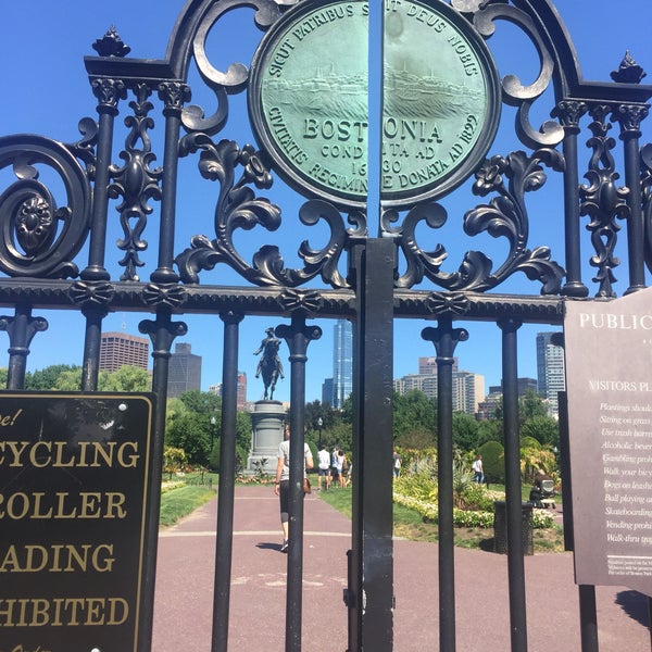 Fotos en Boston Public Garden - Jardín en Boston
