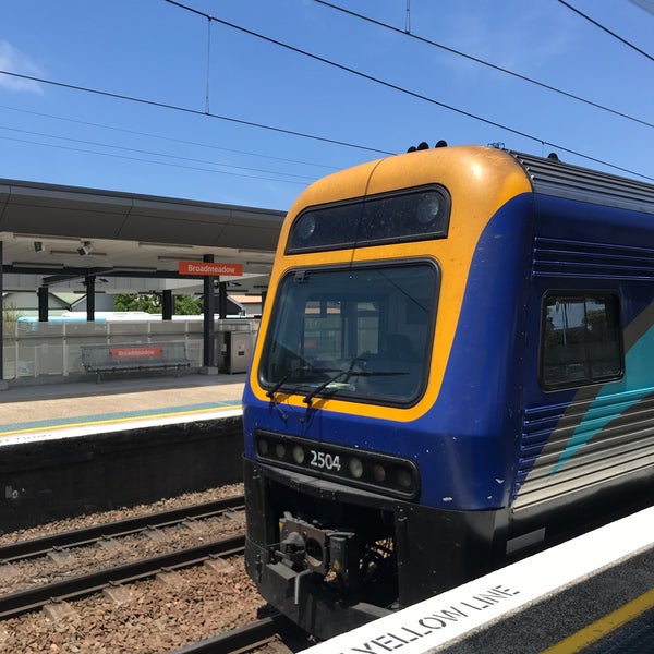Broadmeadow Station Rail Station in Broadmeadow