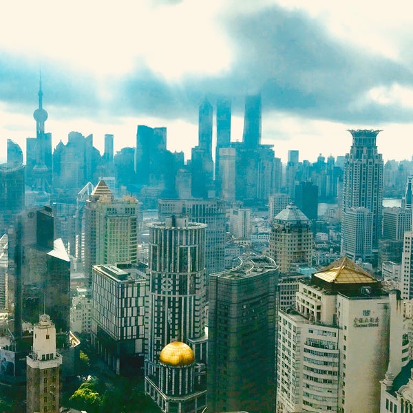U can enjoy pretty good city view from 44th floor lounge:
