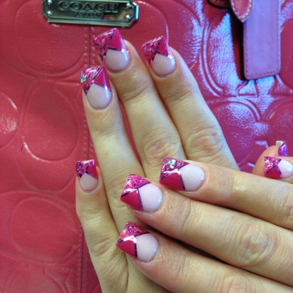 Photo taken at The Haute Spot Nail Boutique by David V. on 1/20/2013
