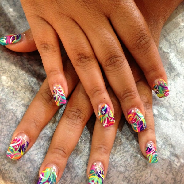 Photo taken at The Haute Spot Nail Boutique by David V. on 1/13/2013