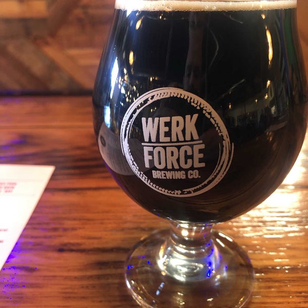 Photo taken at Werk Force Brewing Co. by Bob P. on 2/11/2023