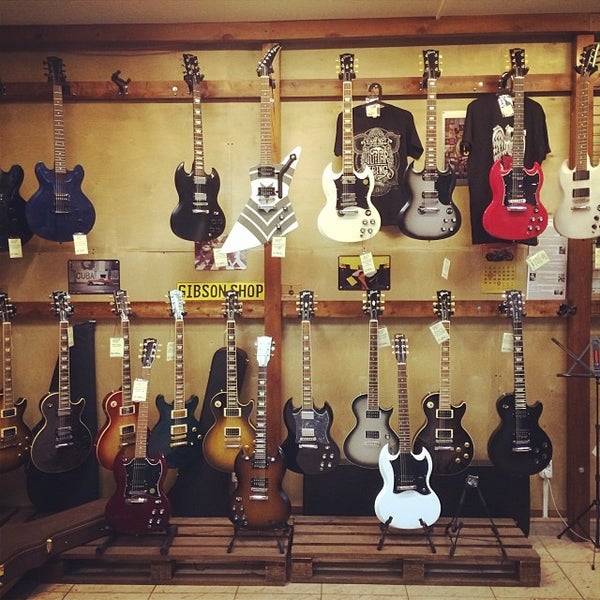 Photo taken at Gibson Shop by Andrey M. on 1/17/2014