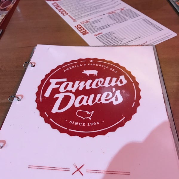 Photo taken at Famous Dave&#39;s by Roy G. on 2/21/2019