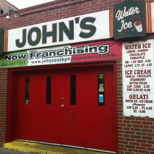 Photo taken at John&#39;s Water Ice by Mark G. on 11/26/2012
