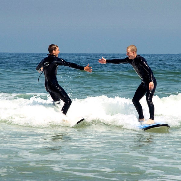 Take a surf lesson! Learn with the best in a fun & friendly atmosphere.