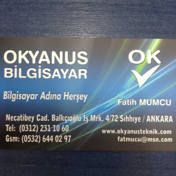 Fatih Bilgisayar Bilgisayar Magazalari Fatih Mah Mehmet Akif Ersoy Cad No 108 Sincan Ankara Turkiye Yandex Haritalar