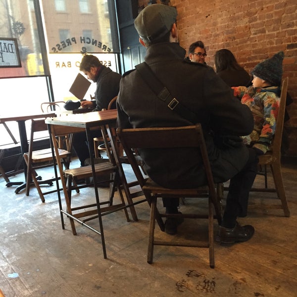 Photo taken at Daily Press Coffee by Ryan W. on 2/18/2015