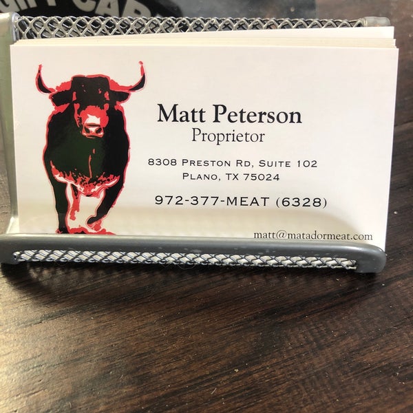 Matador Meat & Wine Butcher in Plano