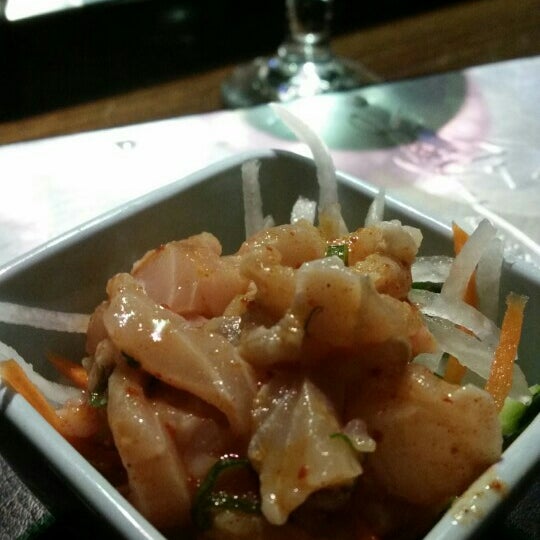 Photo taken at Sushi Yama Asian Bistro by Kelly on 2/20/2016