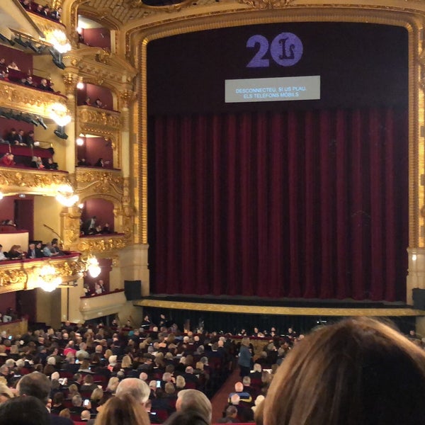 Foto tomada en Gran Teatro del Liceo  por Daniel M. el 12/9/2019