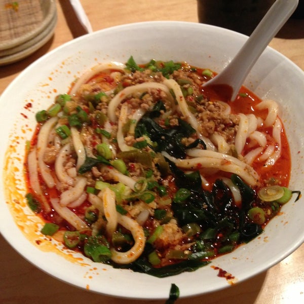 Photo taken at U:DON Fresh Japanese Noodle Station by Brian K. on 1/20/2013