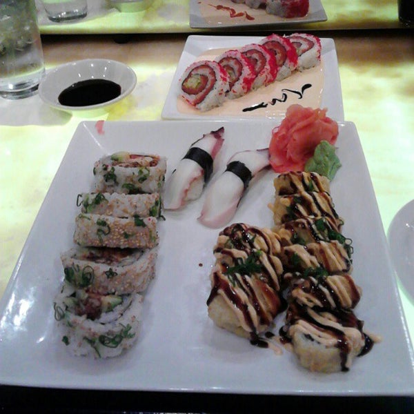 Photo taken at Kanki Japanese House of Steaks &amp; Sushi by Kelsey W. on 2/16/2013