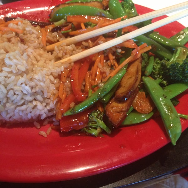 Photo taken at Pei Wei by Kerry V. on 4/27/2013