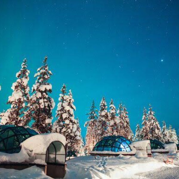 Снимок сделан в Kakslauttanen Arctic Resort пользователем Www W. 12/31/2018