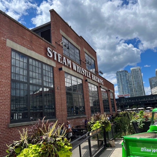 Photo taken at Steam Whistle Brewing by Mike D. on 7/29/2022