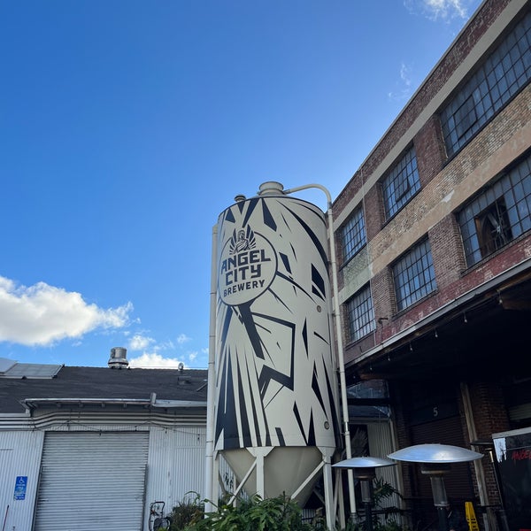 Photo taken at Angel City Brewery by Mike D. on 12/30/2023