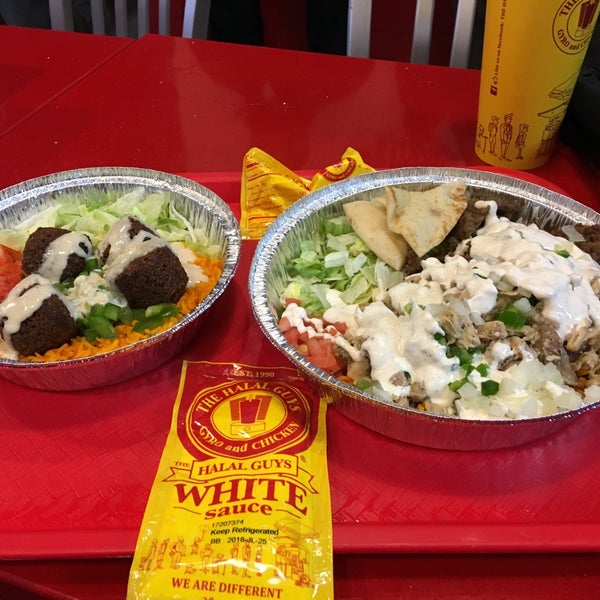 Photo taken at The Halal Guys by Roman A. on 11/3/2017