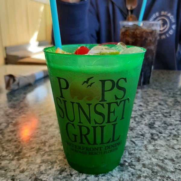 Photo taken at Pop&#39;s Sunset Grill by Sandra L. on 2/3/2021