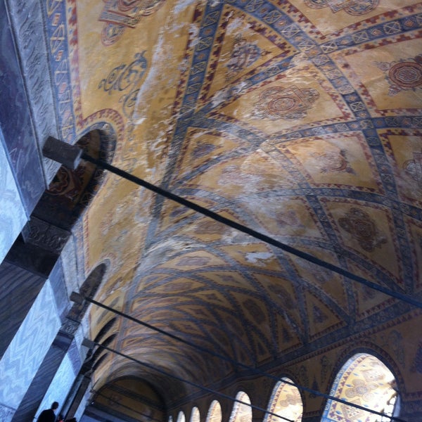 Photo taken at Hagia Sophia by Ayhan B. on 7/12/2013