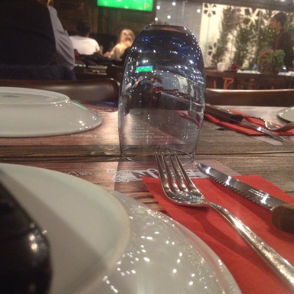 Photo taken at Nişet Steakhouse &amp; Lounge by Mert T. on 12/14/2015