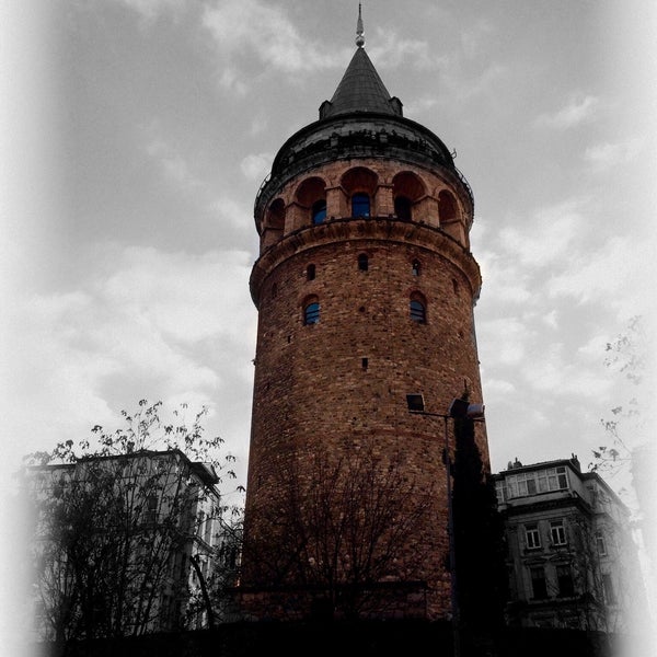 Photo taken at Galata Tower by Süheyla Sena E. on 12/20/2014