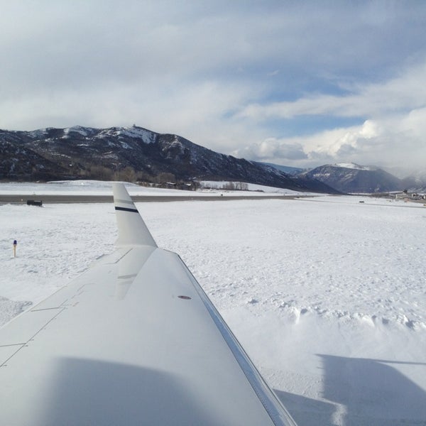 Photo taken at Aspen/Pitkin County Airport (ASE) by Fede H. on 3/24/2013