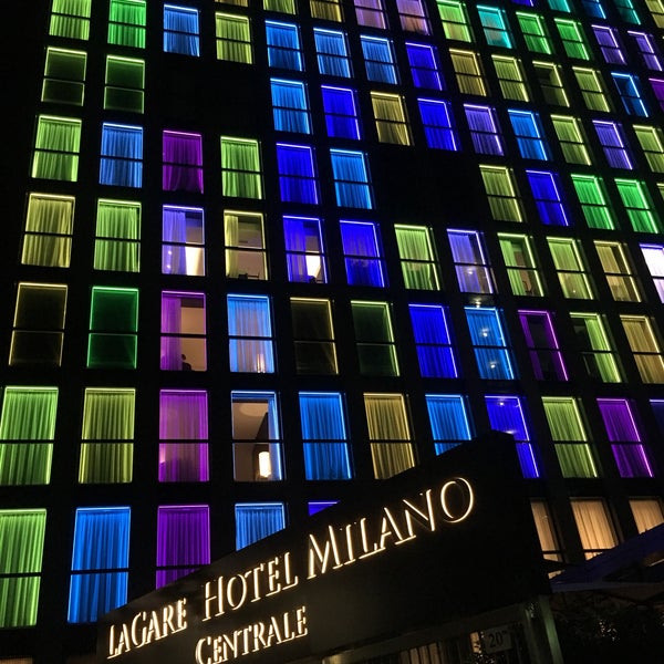 Photo taken at LaGare Hotel Milano Centrale by José João M. on 4/13/2017