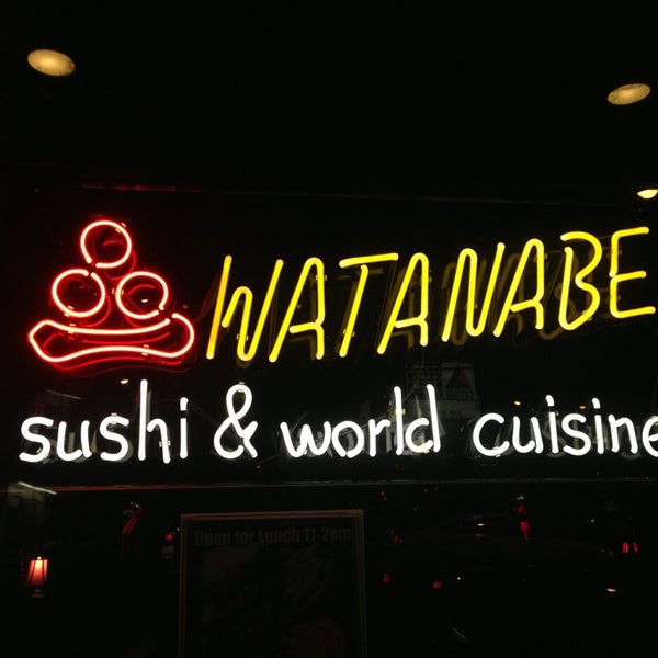 Photo taken at Watanabe Sushi &amp; Asian Cuisine by Dustin L. on 12/31/2012