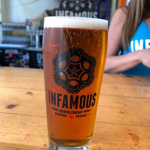 Photo taken at Infamous Brewing Company by Juan B. on 4/26/2019