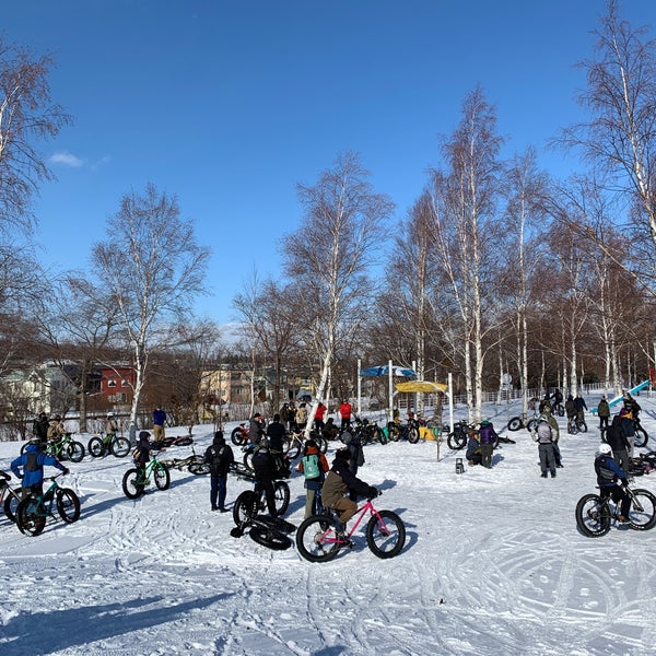 Photos at もみじ台緑地自転車広場 - Plaza in 札幌市