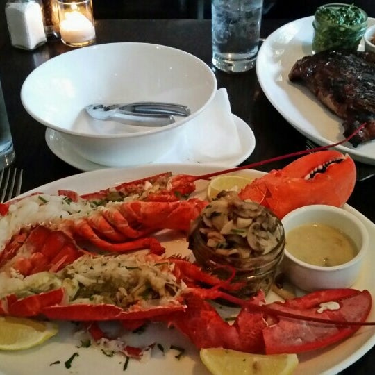 Photo taken at Parlor Steak and Fish by Seraphina L. on 10/25/2015