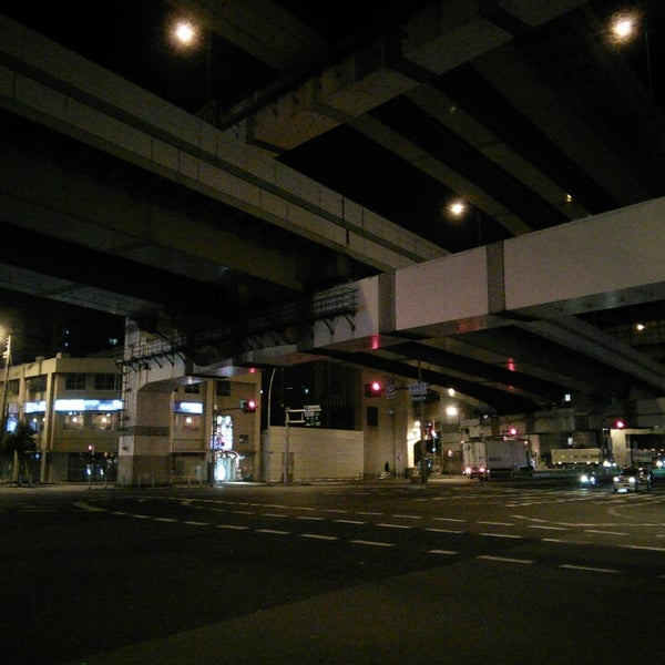 Photos At 化物語の舞台 14話のジャンクション下の交差点 大正区 大阪市 大阪府