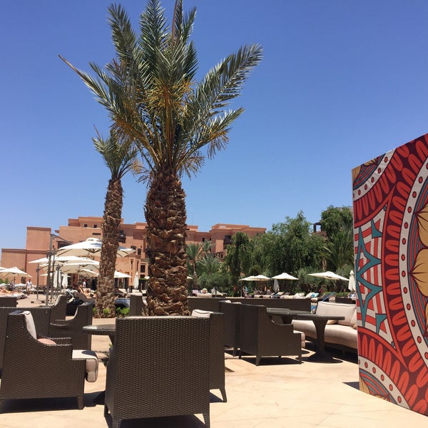 Photo taken at Mövenpick Hotel Mansour Eddahbi Marrakech by IANIS on 6/19/2018