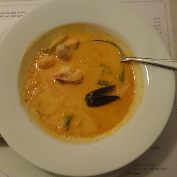 Суп из морепродуктов 5.5€