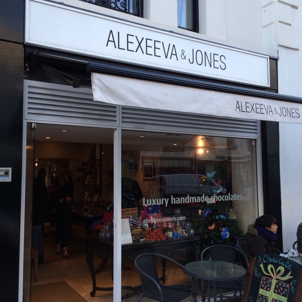 Photo taken at Alexeeva &amp; Jones Chocolate Boutique by Sela Y. on 11/23/2013