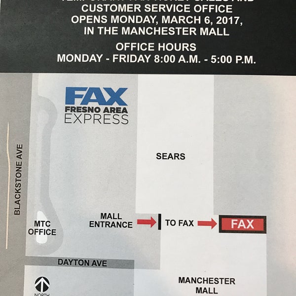 FAX-Manchester Transit Center - McLane - 7 tips