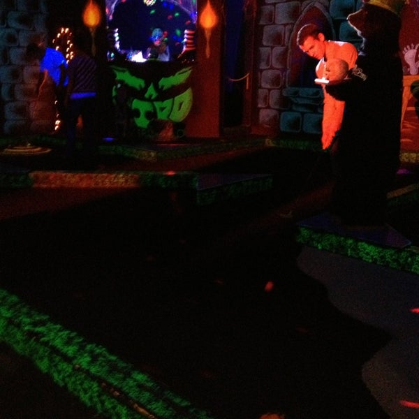 Photo taken at Monster Mini Golf by Courtney C. on 1/13/2013