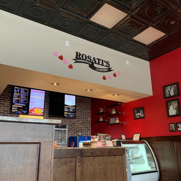 Photo taken at Rosati&#39;s Pizza by Ray H. on 10/25/2019