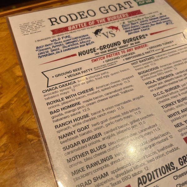 Photo taken at Rodeo Goat by Ray H. on 8/26/2022