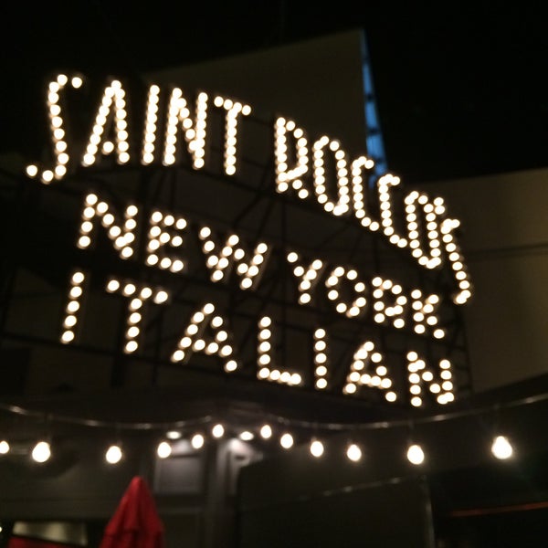 Photo taken at Saint Rocco&#39;s New York Italian by Ray H. on 1/24/2016