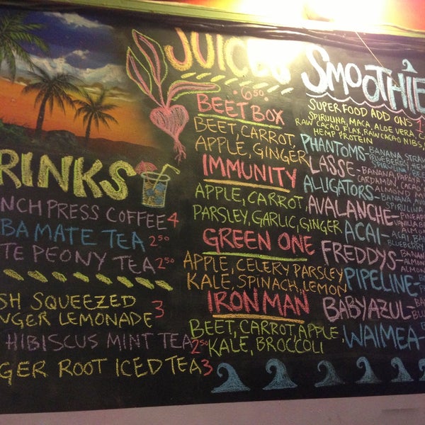 The Beet Box Cafe Vegetarian / Vegan Restaurant in Haleiwa