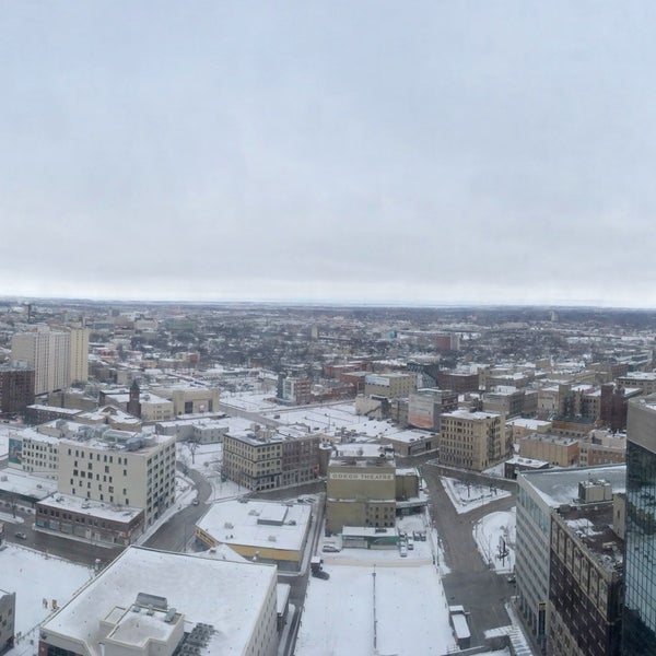 Photo taken at Radisson Hotel Winnipeg Downtown by andrew m. on 12/25/2014
